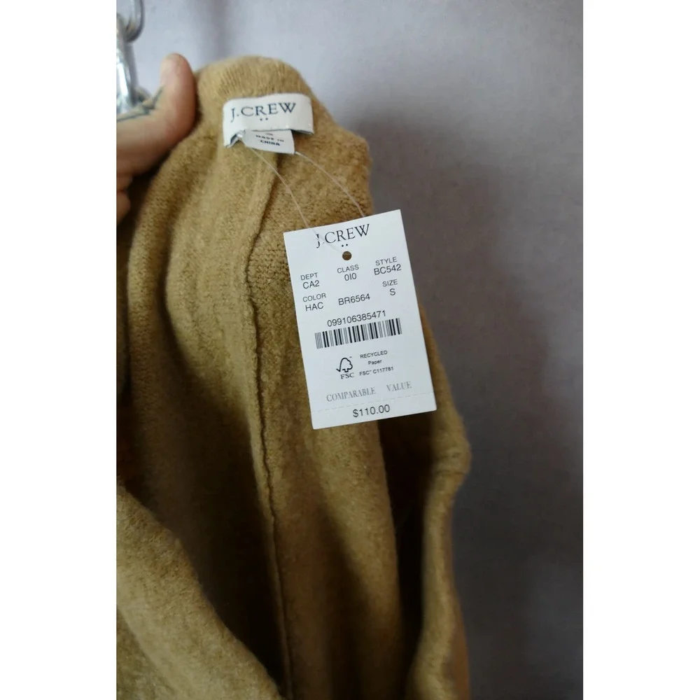 J. Crew‎ Womens BC542 Tan Knit Lounge Pants Drawstring Waist Small